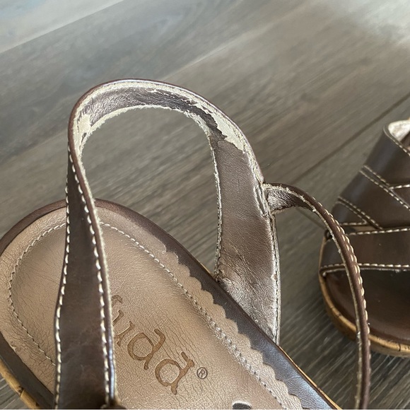 Mudd Sandals | Wedge | Brown | US 8 - Picture 8 of 8